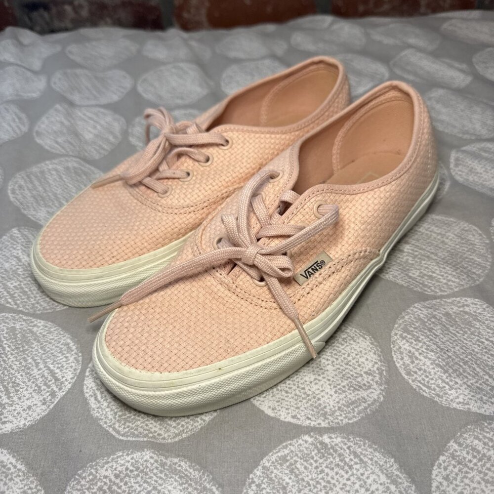 Vans Authentic Woven Check Spanish Villa VN0A38EMVKP Women's Sz 7